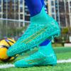 Men's Large-scale Football Shoes Long Nail Anti-slip/ Wear-resistant TPR Artificial Corthop Outdoor Children's Football Shoes
