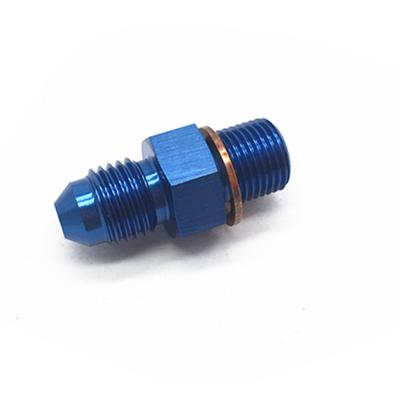AN-4 (4AN) To M11x1.0  Turbo 1mm Restrictor Oil Feed Aluminum Adapter