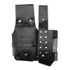 Hair Care Waist Pack Hair Scissors Comb Bag Hairpin Bottle Bag Salon Hairdressing Tool Brown