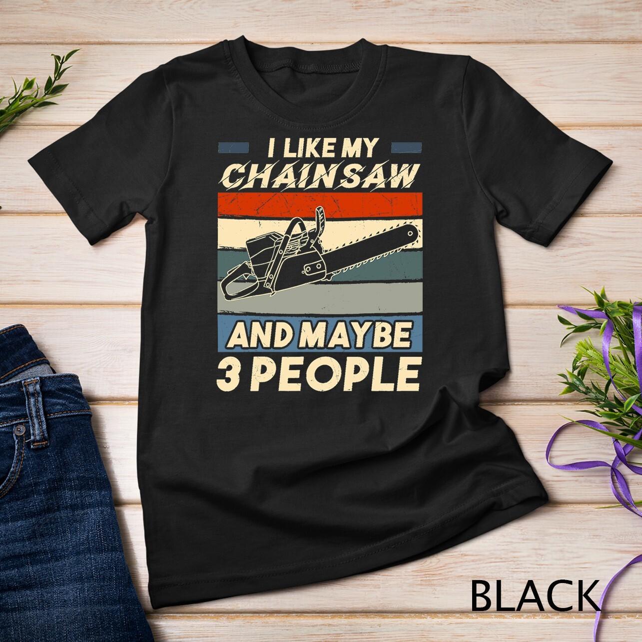 Chainsaw Carving Carpentry Joiner Cabinet Woodworking Gift Unisex T-Shirt Mens Womens Tees Top M