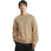 Calvin Klein Letter Print Reversible Knit Loose Sweatshirt Men tops Light-Coffee J322661