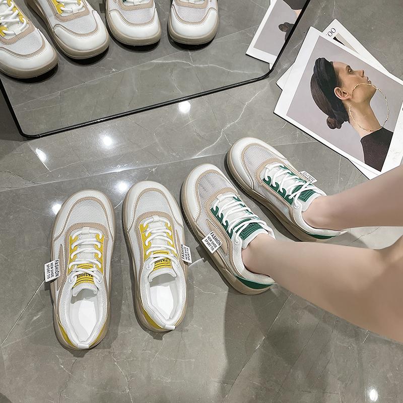 New Women Casual Sneakers Autumn Spring Sports Shoes Walking Comfortable Breathable Ladies Vulcanize Shoes Female Running Shoes
