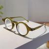 Vintage Luxury Brand Designer Round Optical Glasses Small Frame Women for Men Steampunk Computer Popular Myopia Glasses Frames