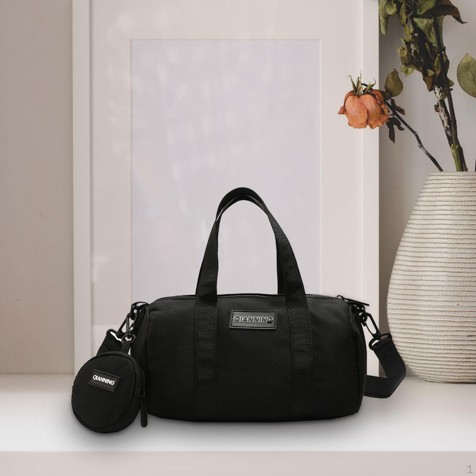 

Женская сумка через плечо с регулируемым ремешком, сумка-тоут, сумка для улицы чёрный