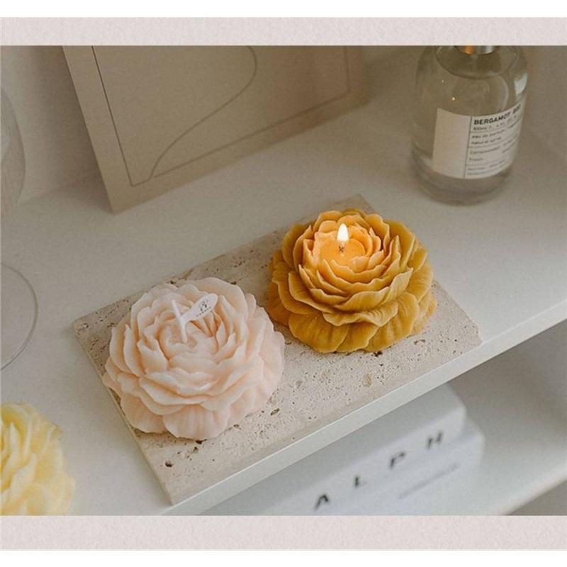 Peony-Shaped Scented Candles: Beautiful, Creative Floral Birthday and Holiday Gifts