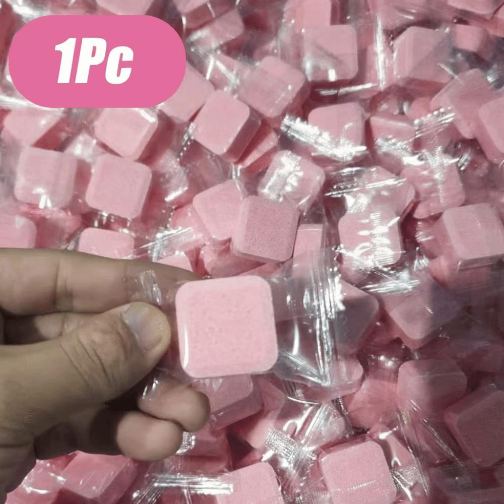 Powerful Descaling Toilet Cleaning Effervescent Tablets  Toilet Cleaning Tool
