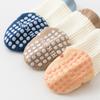 3/6 Paar Baby-Bodensocken mit Grips Atmungsaktive Baumwolle Rutschfeste Socken für Kleinkinder 0-5 Jahre