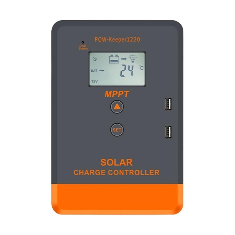 20A/30A/40A MPPT Solar Charge Controller With LCD Display Auto Solar Panel Charging Regulator Ensure Efficient Charging