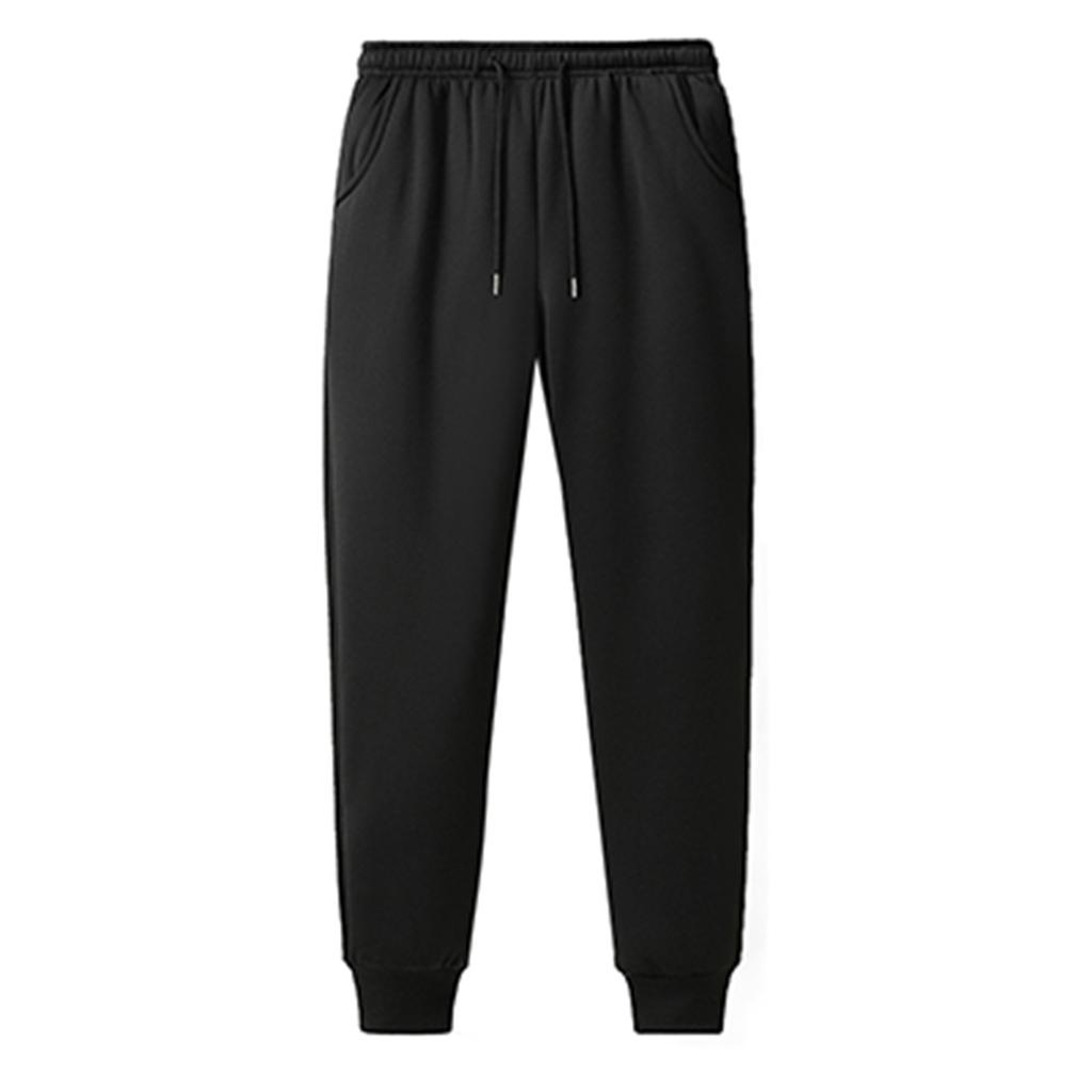 Lambswool Pants With Thickening Bundle Foot Loose Cotton Sweatpants