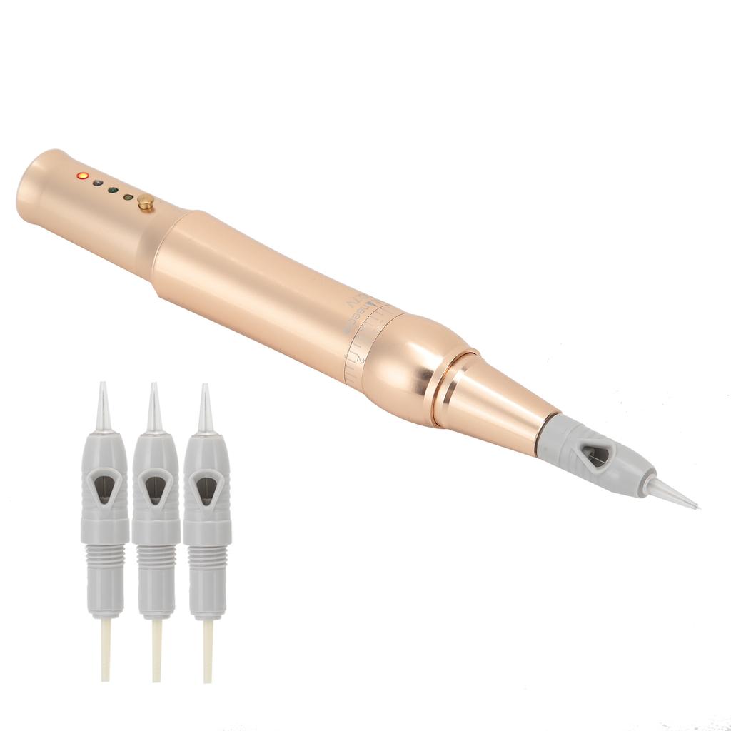 Microblading Pen SemiPermanent Eyebrow Lip Eyeliner Tattoo Machine with Needles