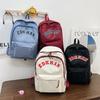 New Backpack Women Korean Style Minimalist College High School Couple Backpack Japanese Nylon Junior Backpack