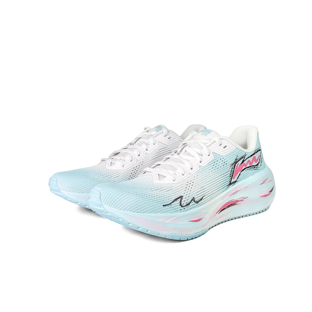 Li Ning Version 2.0 Running Shoes Men's Low top White/Blue ARSU009-7()