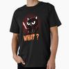 Funny Murderous Cat What Black Cat with Knife Scary Halloween Gift T Shirt 0705 Cute Evil Cat Graphic Clothes All Size S-6XL