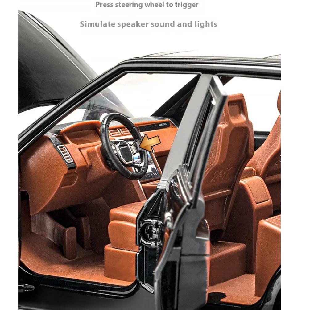 1/24 Scale Land Rover Range Rover Alloy Diecast Car Model Off Road SUV Vehicle Car Exhibition Ornaments Collection Children Toy Gift