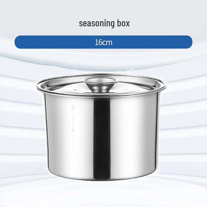 Gu Li Huang Stainless Steel Seasoning Box