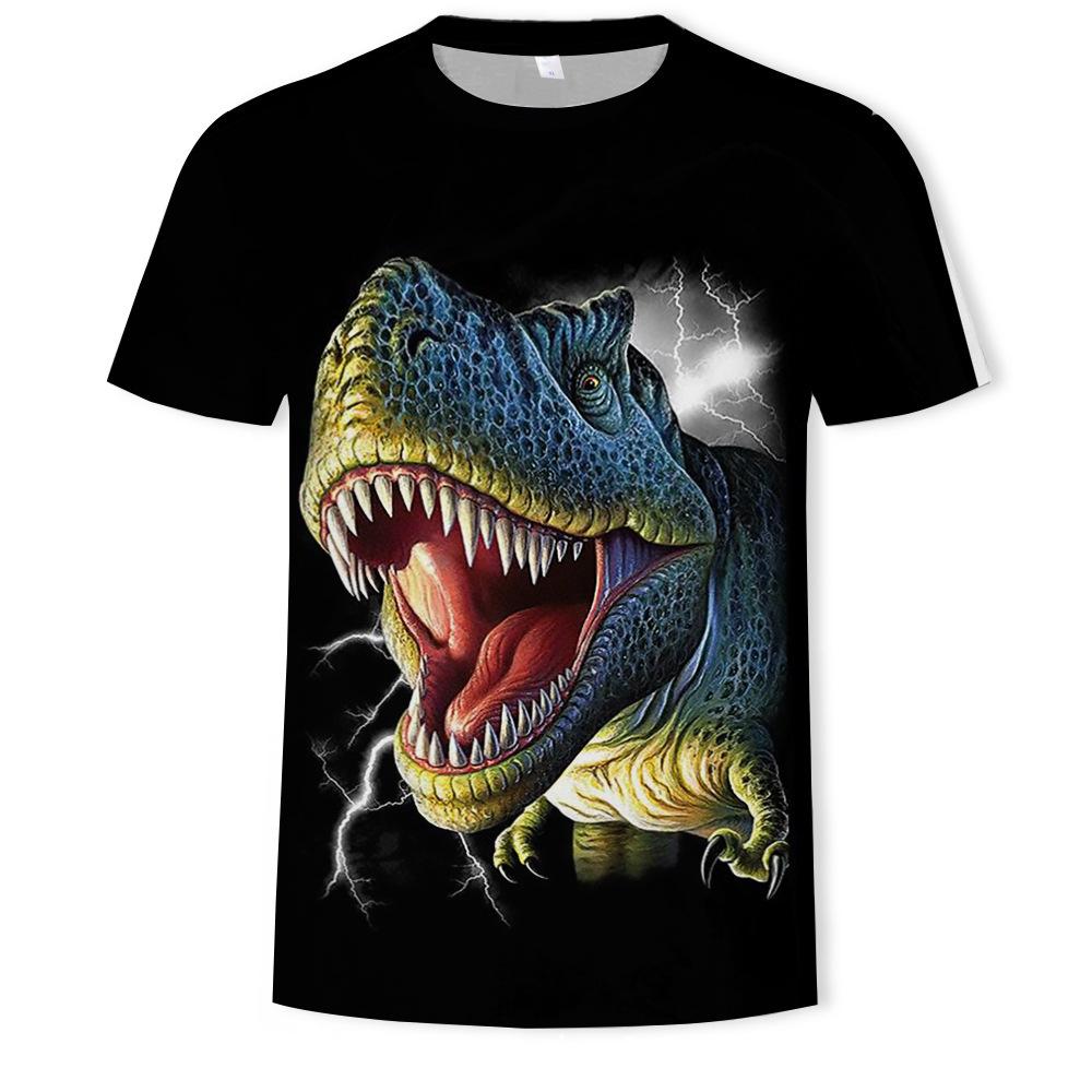 Streetwear 3D Animal T Shirt Man 3D Printing Tee Shirts Funny Hip Hop Men Round Neck Short Sleeve Casual Top