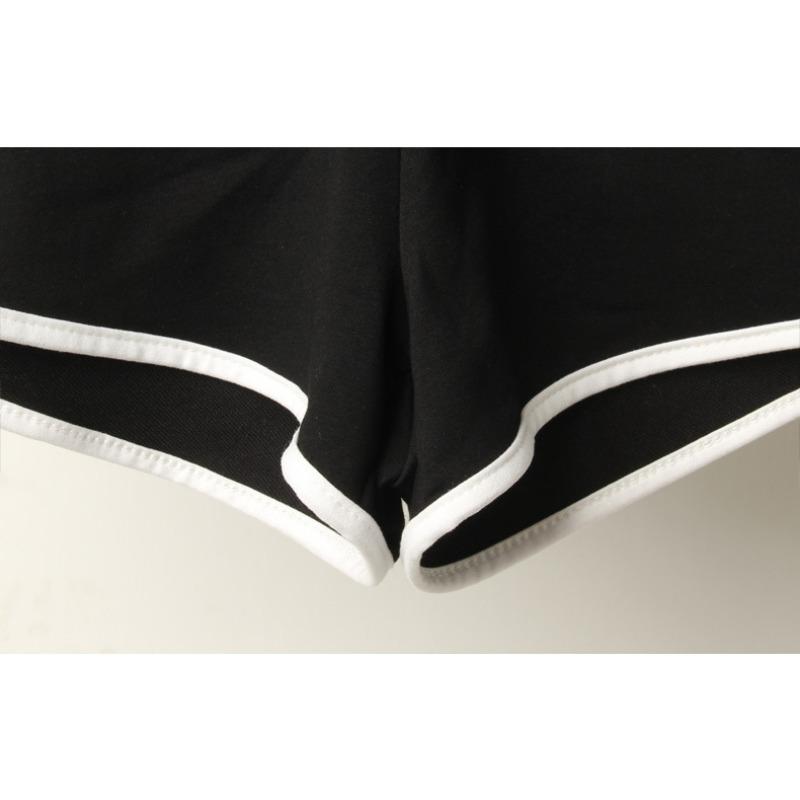 Sportshorts Damen Sommer Lässig Mode Stromlinienförmig Baumwolle Dreiviertelhose Neu Koreanische Version von Strand Hotpants