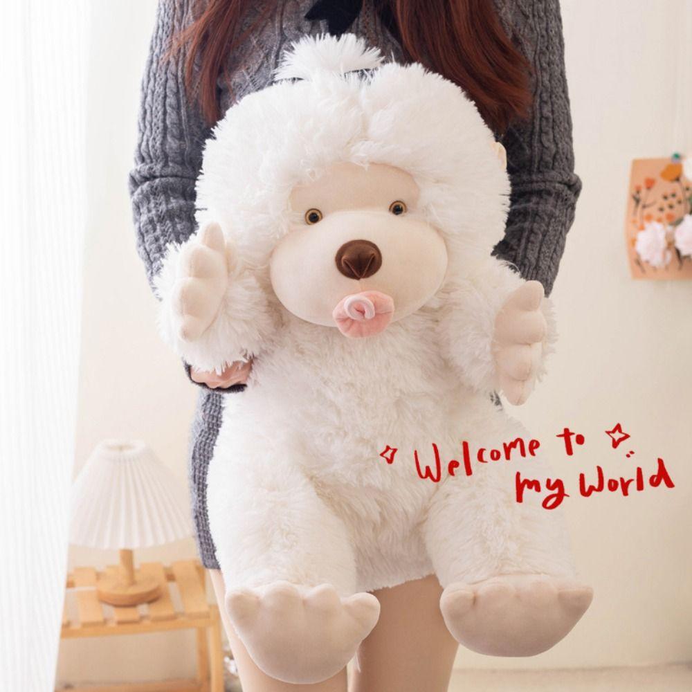 Soft Pacifier Monkey Plush Toy Fluffy Animal Monkey Doll Comfortable Monkey Stuffed Doll  Children