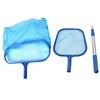 Swimming Pool Skimmer Net Set Includes 1 PCS Deep Leaf Skimmer Net 1 PCS Leaf Rake with Mesh Net Bag 1 PCS Aluminum