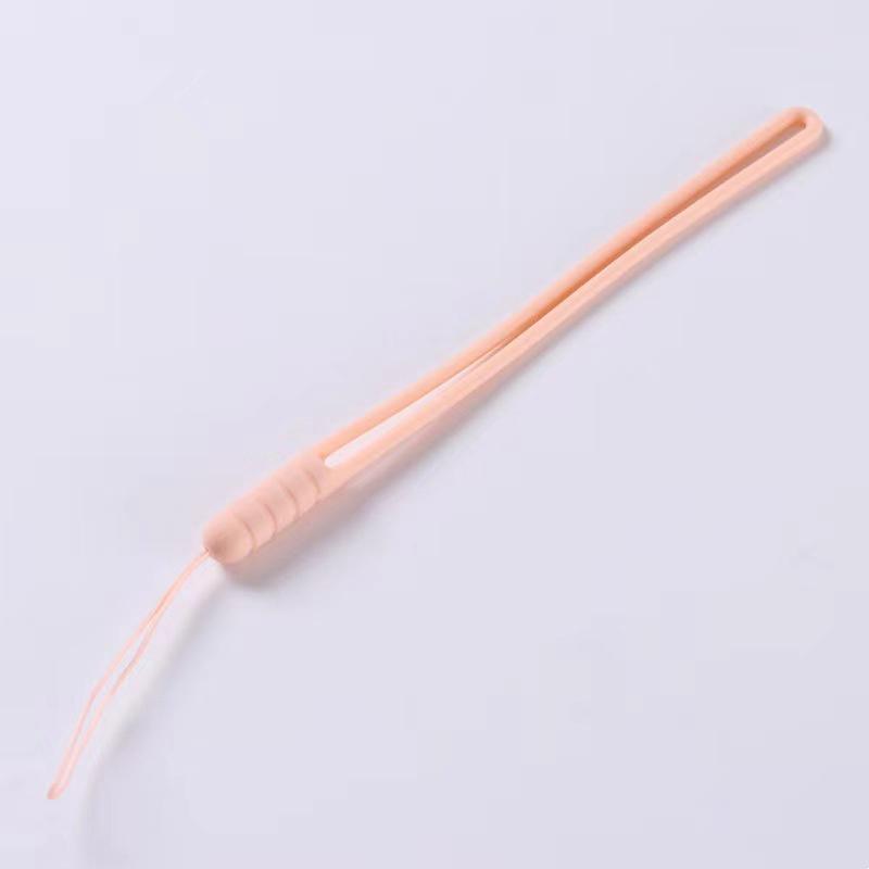 Håndleddshengende Silikon Lang Telefonreim Stropp Mobiltelefonkjede Lanyard For Iphone For Android Nøkkelringer Veskedekorasjon