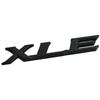 RE02Metal XLE Logo Letters Car Rear Trunk Emblem Badge Sticker Decals For Toyota Sienna RAV4 Corolla Camry Car Styling Accessories