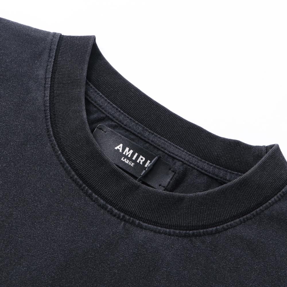 6506 Amiri 2026 Estate Nuova Maglietta Unisex Larga Cotone di Alta Qualità Taglie Forti Maglietta per Coppia