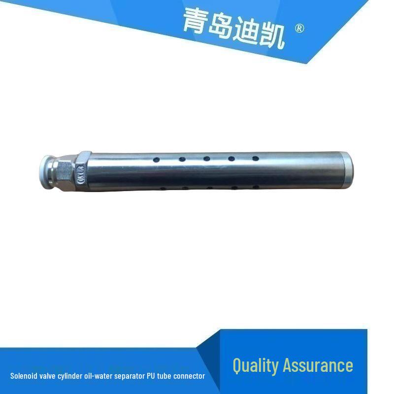 

L1 Eco-friendly Stainless Steel Muffler Automation Solenoid Valve & Exhaust Silencer.