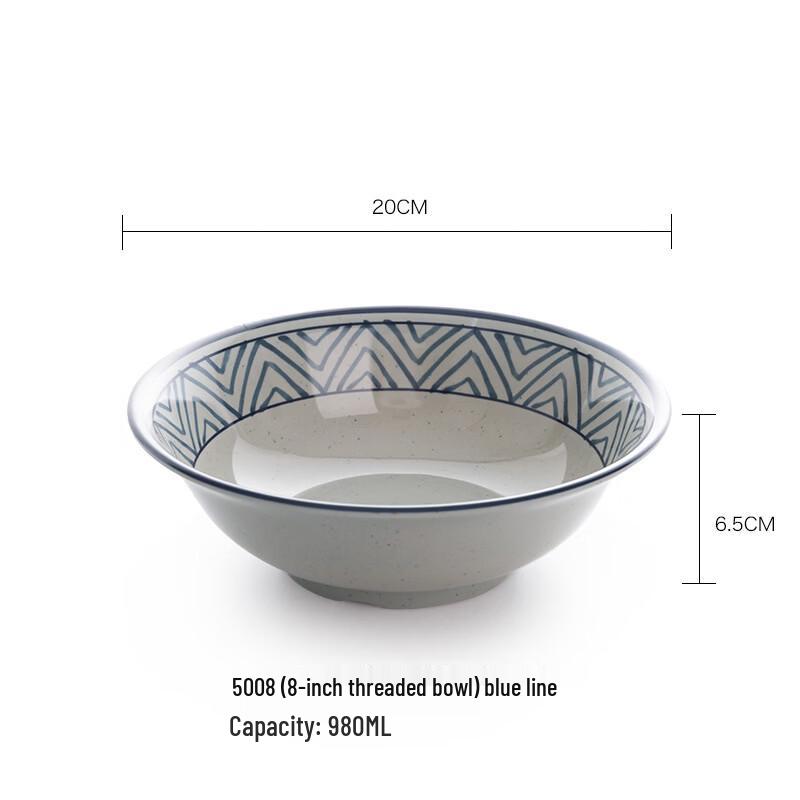 Прочная пластиковая миска для лапши