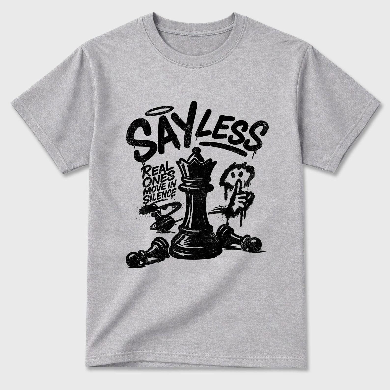 Say Less graphic tee. Streetwear Brand Graphic T-Shirt. AJ6 Cap and Gown 2XL