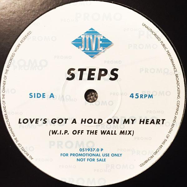 

12inch Record STEPS - Love s Got A Hold On My Heart 0519370P Jive 1999 Europe Dance & Electronica Used