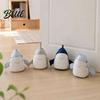 Decorative Nursery Stopper Plush Shark Door Stopper  Non-slip Weighted Interior Stop  Anti-collision Home Office Floor Fabric Doorstop