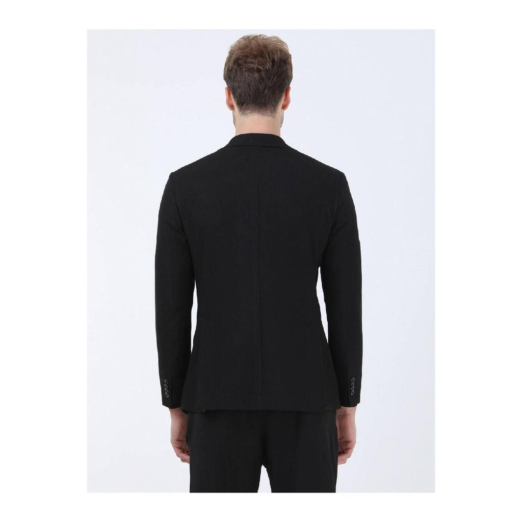 Black Modern Fit Jacket