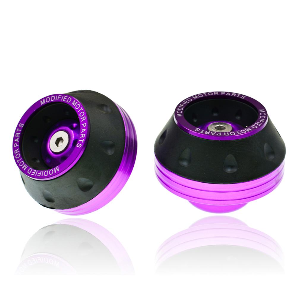 Aluminum Wheel Protection Crash Pads Colorful Motorbike Crash Protector Motocross Tire Frame Slider Moto Equipment Accessories