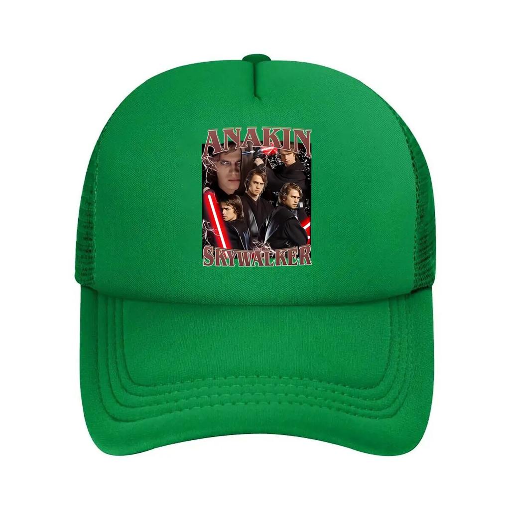 Anakin Skywalker Saga Fashion Mesh Baseball Cap Breathable Casual Hats Outdoor For Unisex's And Women's
