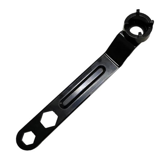 Klíč k úhlové brusce Velkozatěžový Vysoce uhlíková ocel Profesionální Protiskluzový Čtyřdrápý Klíč pro nastavení úhlové brusky Opravné nástroje