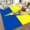 1PC Cadiz Cf Badge Design Floor Mat for Living Room, Game Rooms, Office, Bedroom, Office Floor Mat Playful Design, Christmas fan gifts