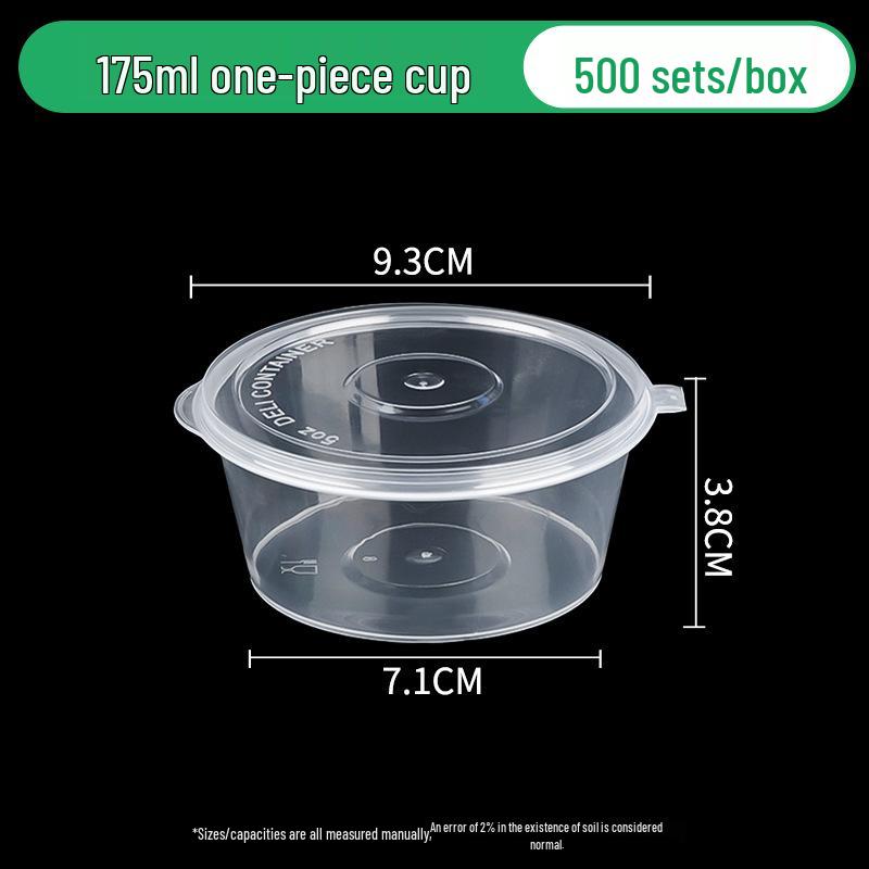 Round Disposable Sauce Cups - 25/50/100ml | Portioning & Takeaway Containers