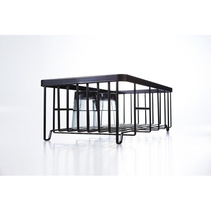 Yamazaki Wire Basket Black Approx. W42 X D23 X H17cm Tower Dish Drying Rack