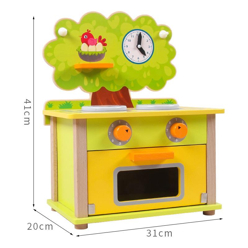 

BABIBO Babib Wooden Children s Play Home Simulation Kitchen Toy/Baby Benefit Intelligence Early Education Mini Kitchenware Suit светло-зеленый