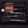 Pet Grooming Curved Scissors Set, Large 7.0 Inch, Colorful Beauty Scissors