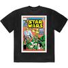 Star Wars Luke Leia Comic Cover T-Shirt Black New Unisex T-Shirt