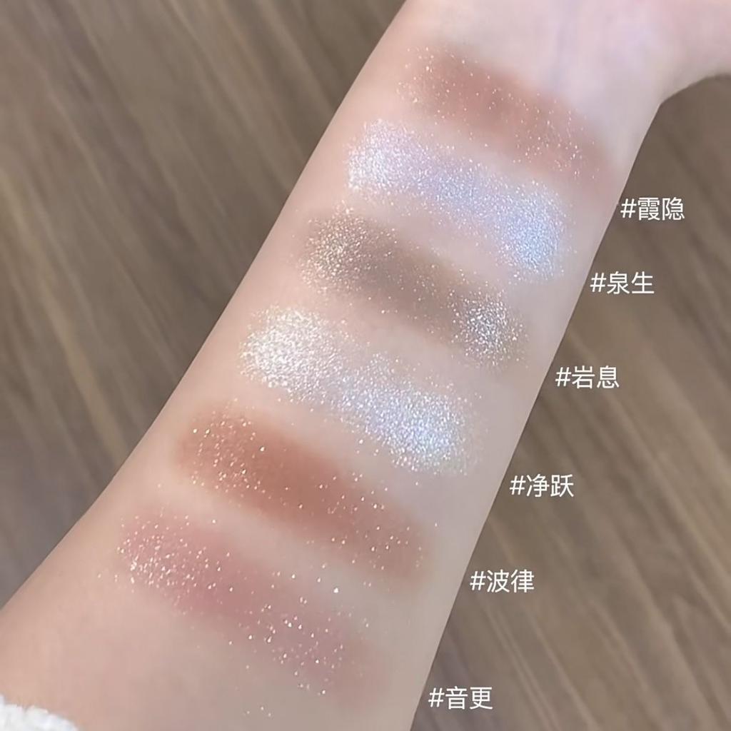 RED CHAMBER Polvere Multiuso Blusher Crema Glitter Trucco Occhi Illuminante RC Palette Viso Trucco Coreano Blush in Crema