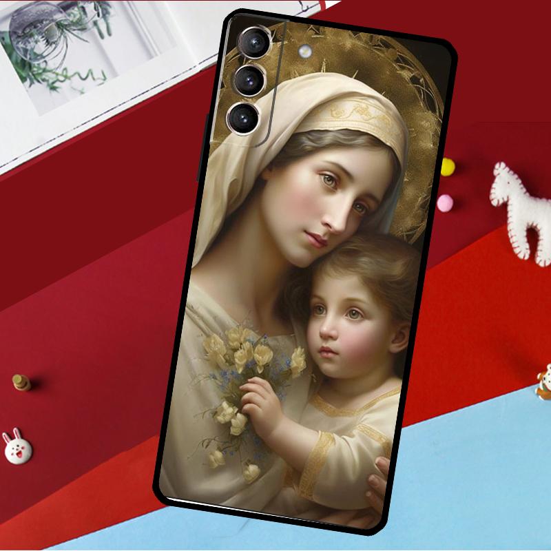 

Virgin De Guadalupe Virgen Mary Case For Samsung Galaxy S23 Ultra S22 S21 S20 FE S8 S9 S10 Plus Note 10 20 Back Cover Shell Galaxy Note 20