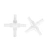 30pcs 4MM Aquarium Fish      Tubing Splitter L Shape 3 Way 4 Way Adapter Connector