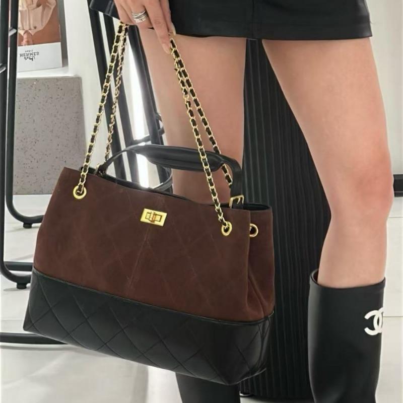 Genuine Leather Women's Bag Diamond-shaped Chain Shoulder Bag Crossbody Bag Underarm Bag