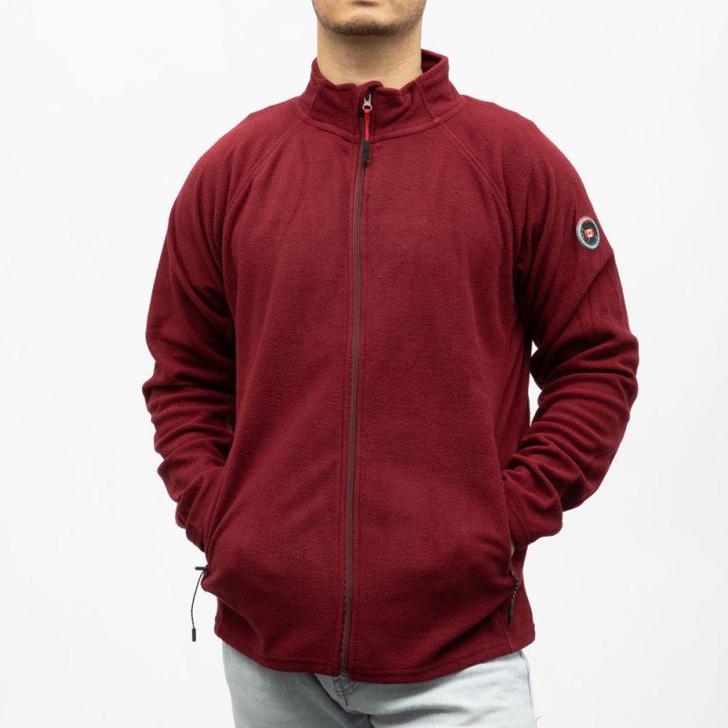 Polaire zippee black paul Homme PANAME BROTHERS