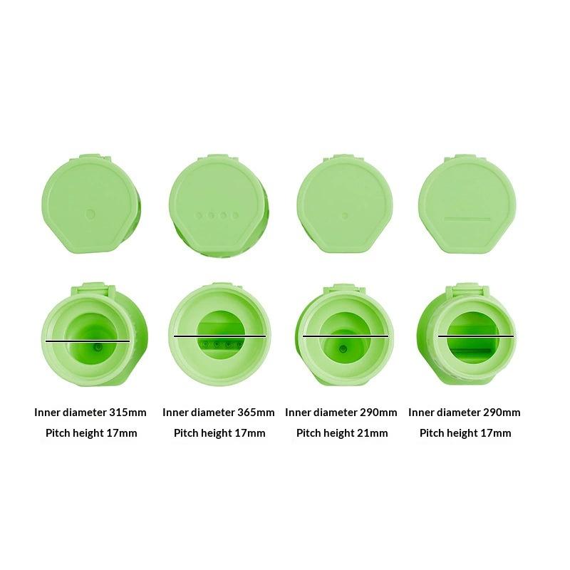 

Набор из 4 шт. пищевых ПП дозаторов для салатного соуса, бутылок с крышками для соуса, сиропа, джема, кетчупа, кухонных принадлежностей зелёный