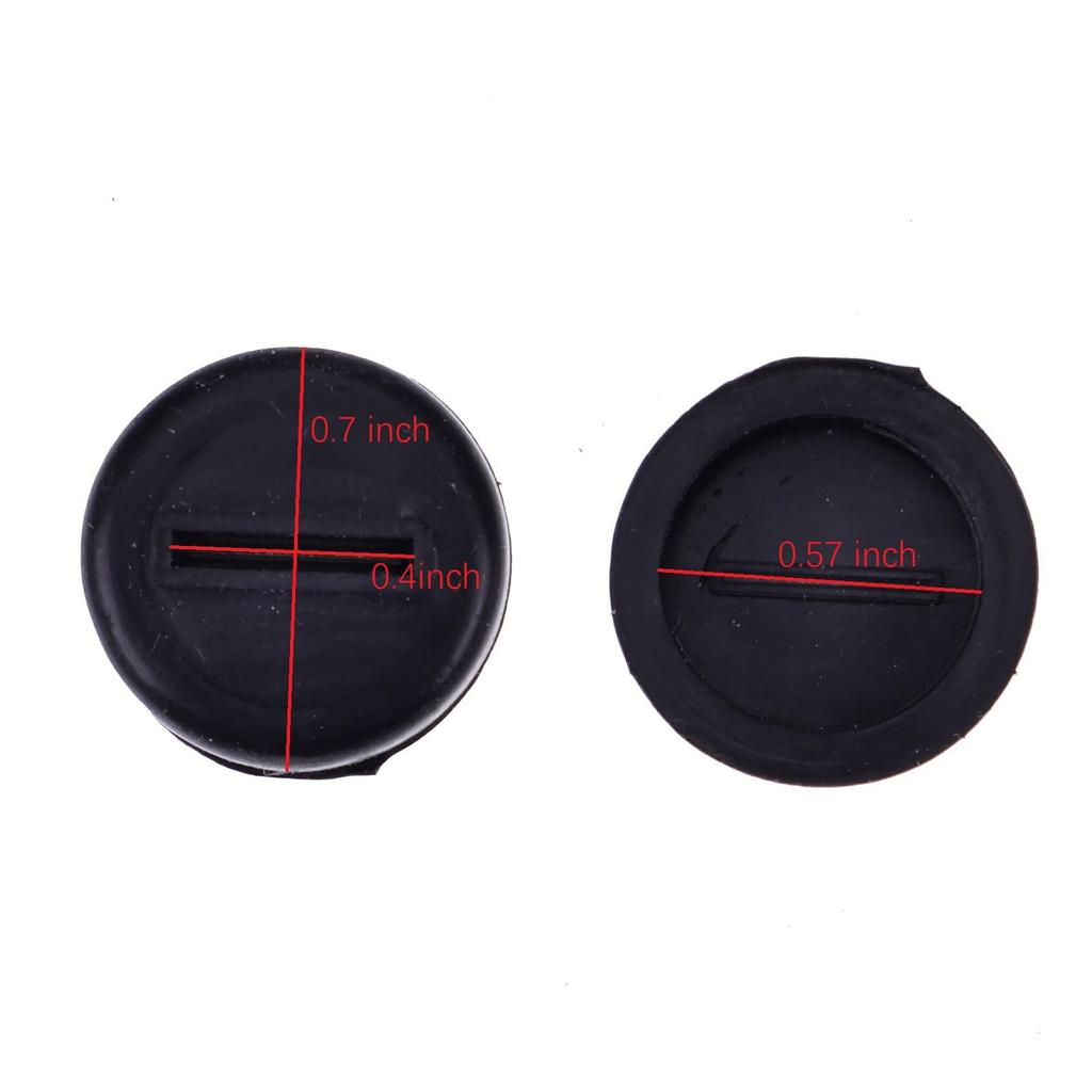 IEQFUE 2pcs Switch Panel Key Cover Cap for 6K1-82532-00-00 6K1825320000 Yamaha Outboard Motors