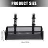 Cable Management Under Desk Tray Carbon Steel Wire Organizer Wire Organizer Under Desk For Family Friends Students Adults Men