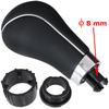 Mercedes S204 C-Class 07-14 Gear Shift Knob BLACK 6 SPEED - 8 Mm